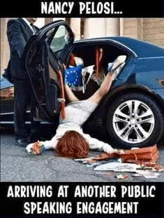 Pelosi arriving at speaking conv.webp