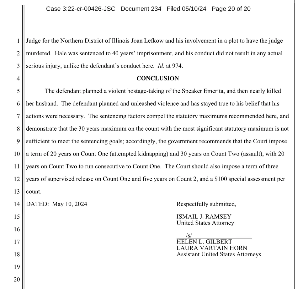 pelosi memorandum sentencing 3.webp