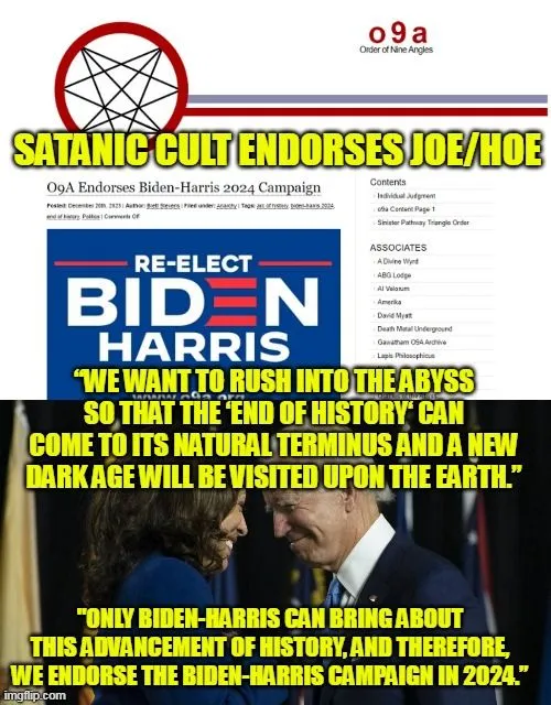 satanic cult endorses biden.webp