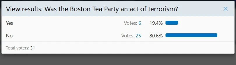screen shot of boston tea party terrorism or not.webp