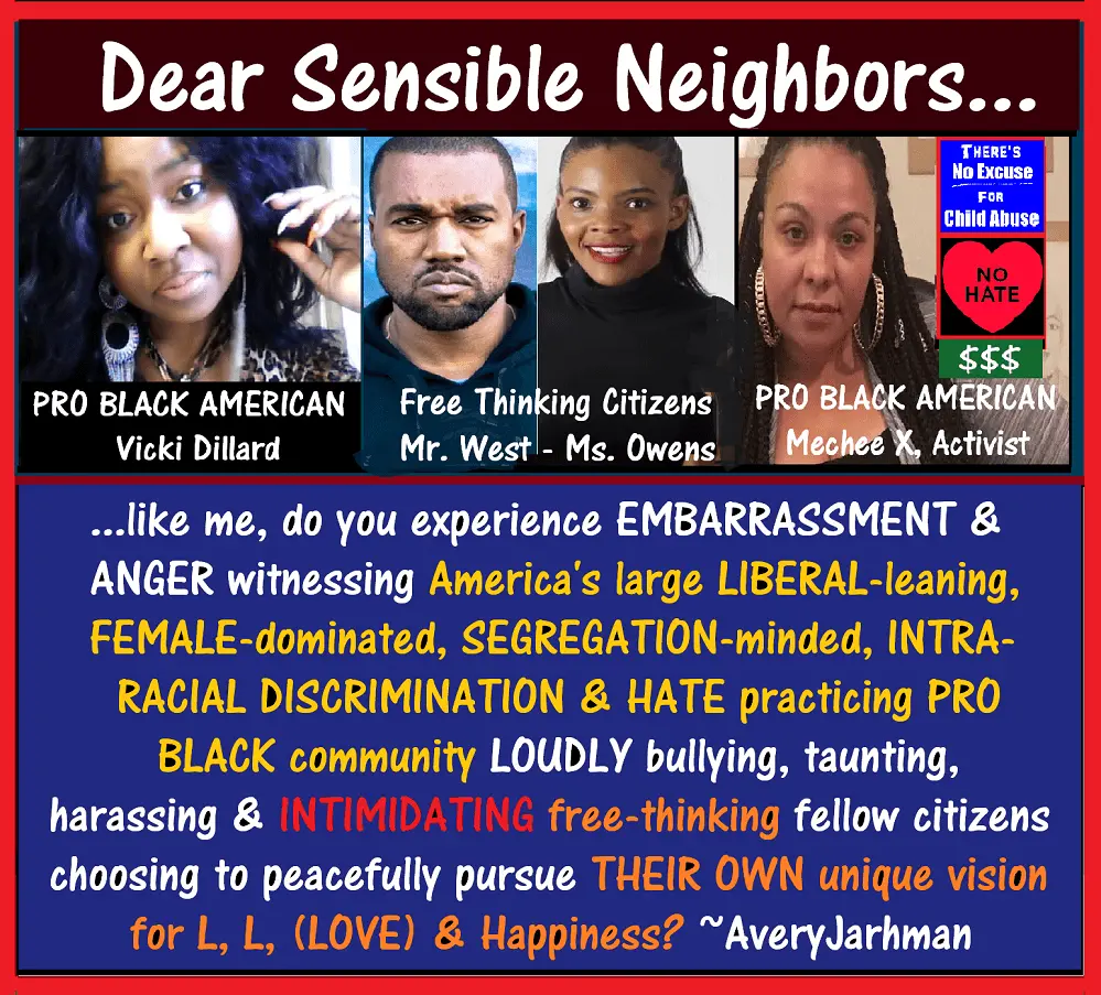 Sensible Neighbors, Larry Elder, Candace Owens, Vicki Dillard, Mechee X.webp