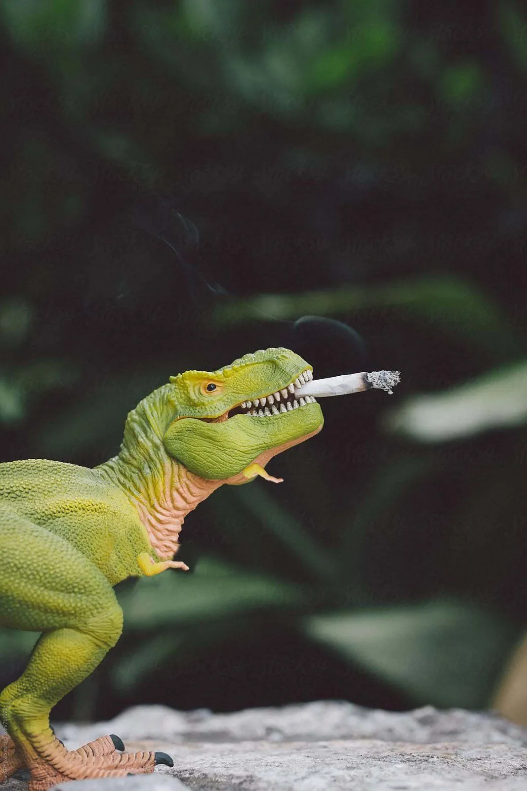 smoking t-rex hands.webp