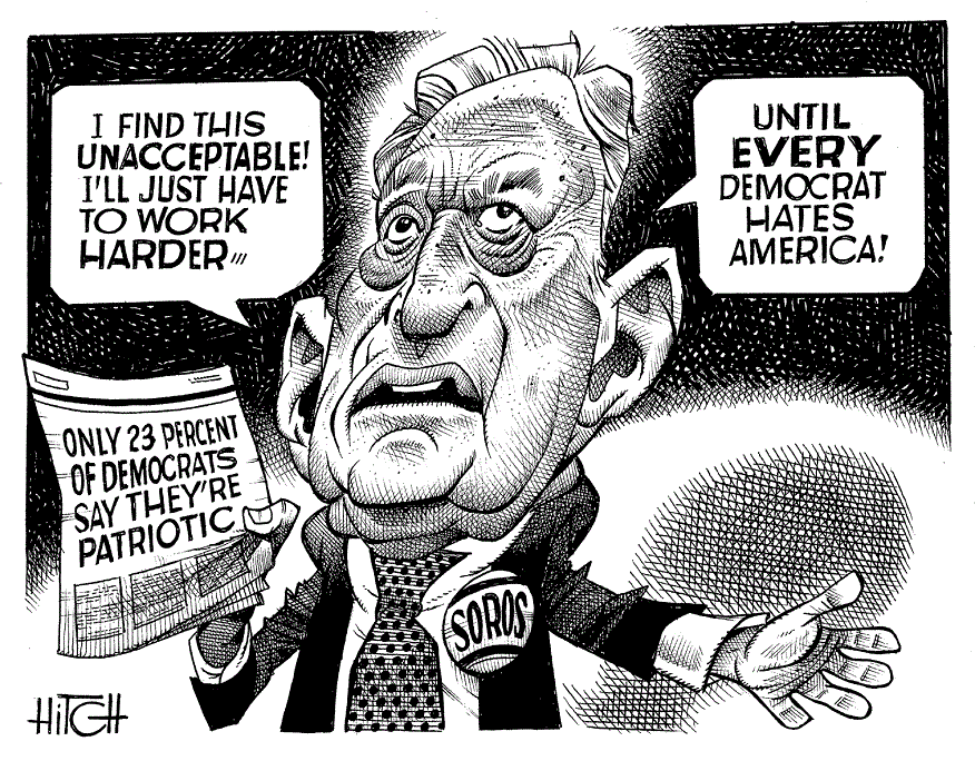 Soros & Dems Hate America.gif