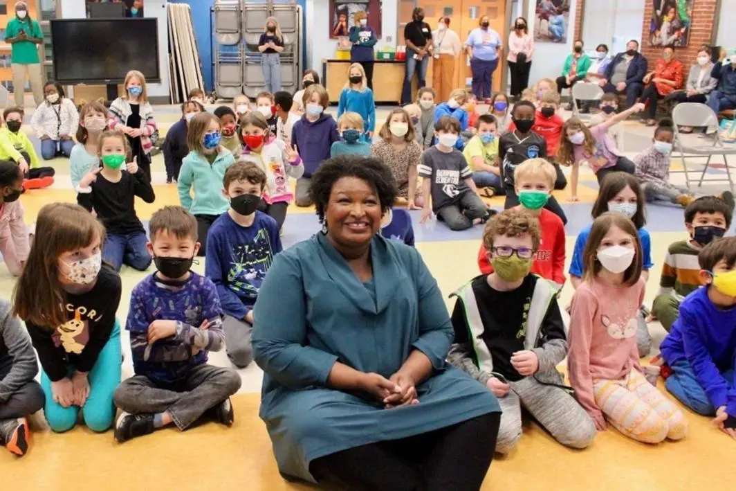 Stacey-Abrams-kids.webp