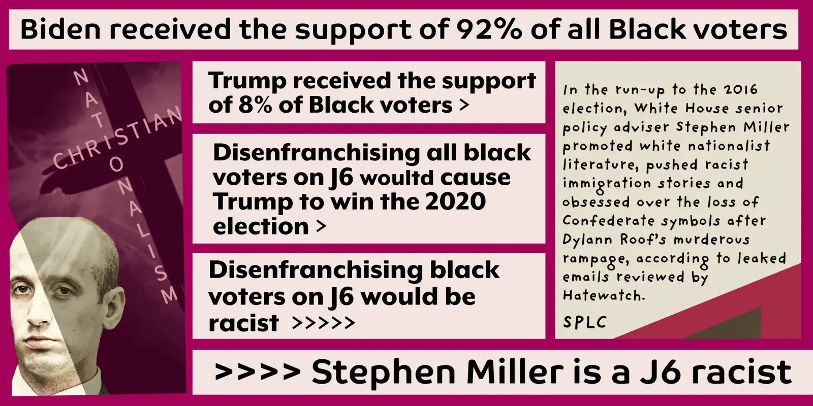 Stephen Miller J6 racist.webp
