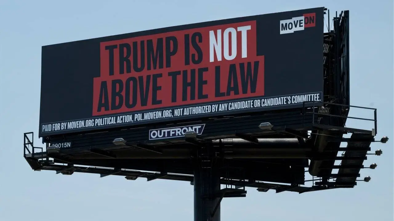 trump billboard trumper no one above the law.jpg