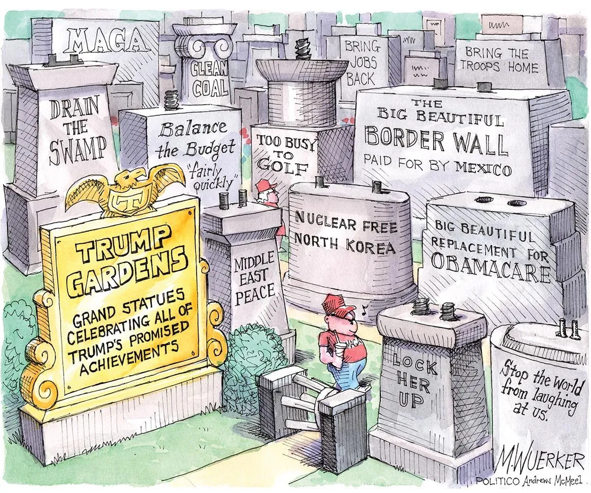 Trump Broken Promise Statues.webp