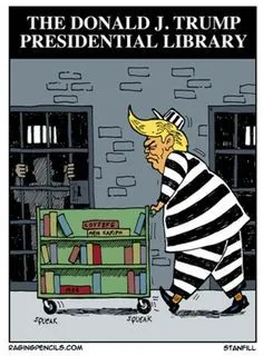 trump libray books prison.webp