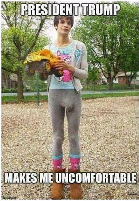 Trump makes me uncomfortable.webp