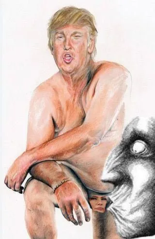 trump naked melania crotch.webp