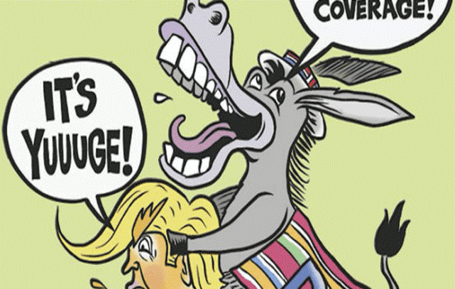 Trump taking the Donkey.gif