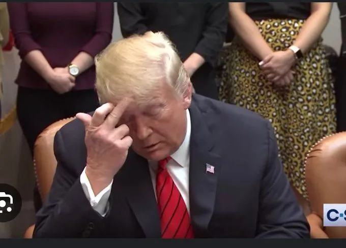 trump **** you finger.webp