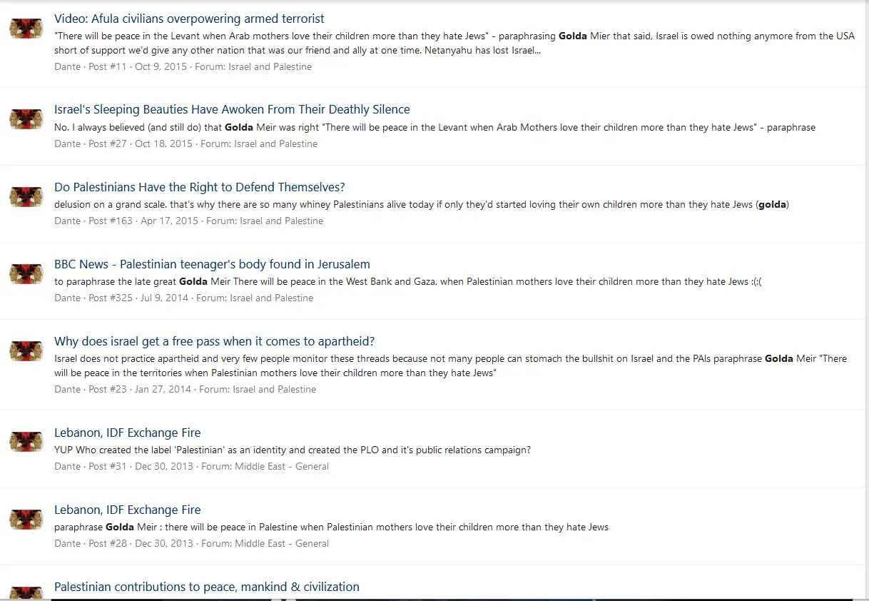 usmb golda quote list.webp