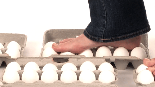 walking on eggshells.gif