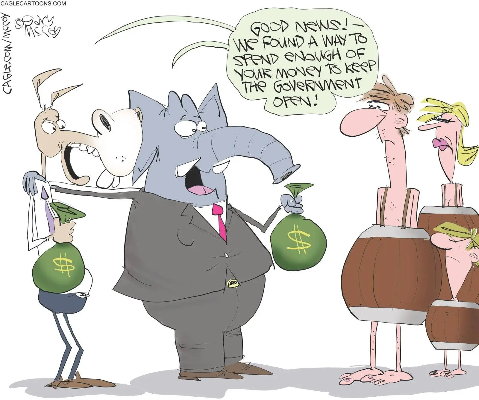 We found a way to spend enough of your money to keep government open.webp