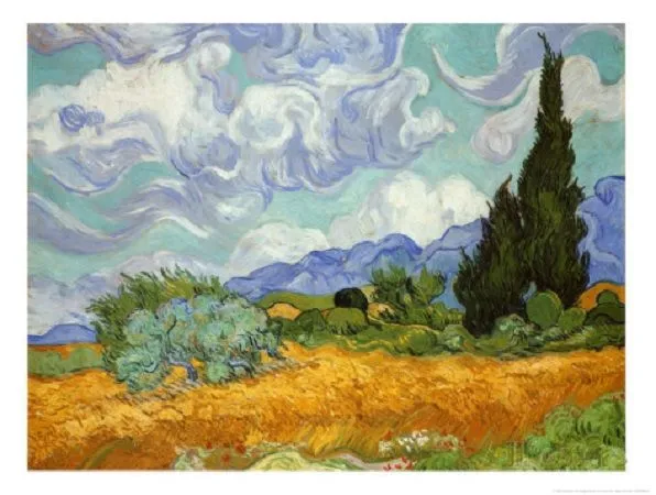 Wheatfield-with-Cypresses Print.webp