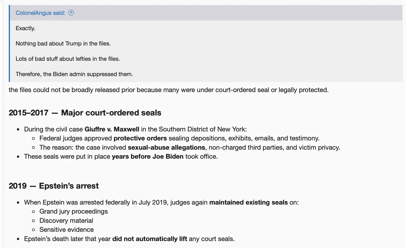 Why biden didn't release the files....part 2.webp