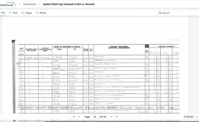 Epstein Flight Log Donald Trump April 23-1973.webp