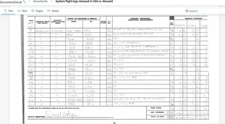 Epstein-Trump Flight log  Oct 1993 twice.webp