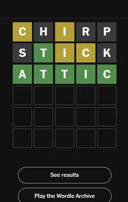 3 FEB 23, 2026 ALSO 2 ON WORDLEY TODAY.webp