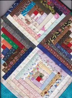 $Turquoise Star Log Cabin Butterflies Top9.webp