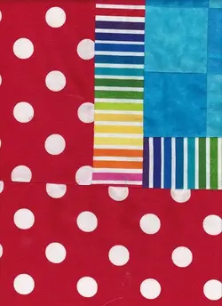 $Postage Stamp Elephant Quilt11 Circus Border.webp