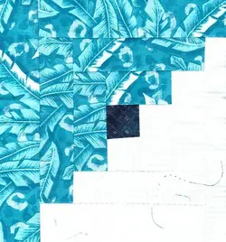 $Turquoise Singles Log Cabin Fields and Furrows8.webp