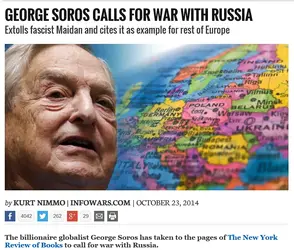 SOROS Calls for WAR vs RUSSIA !!!   FAKE 'humanitarian' JEW WAR PIG !!.webp
