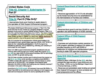 Follow the Money Title IV-D Flow Chart page 1 of 2.webp