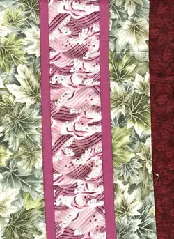 $Kaliedoscope Medallion Rosewood Quilt Top10.webp