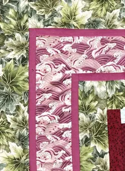 $Kaliedoscope Medallion Rosewood Quilt Top11.webp