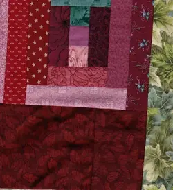 $Kaliedoscope Medallion Rosewood Quilt Top12.webp