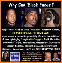 blackface Shawn Jay-Z Carter, Tupac Shakur, Sara Silverman.webp
