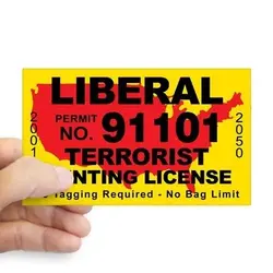 liberal_terrorist_hunting_license_sticker.webp