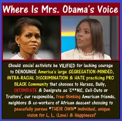 Michelle Obama, Social Activist,, Candace Owens, VILIFY.webp