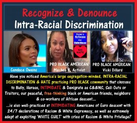 Denounce INTRA-Racial Discrimination, Candace Owens, Vicki Dillard, Mechee X.jpg