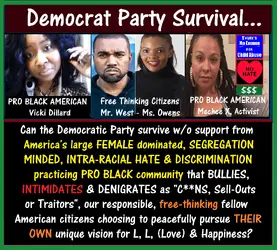 _BLANK DEMOCRAT Survival, Kanye West Candace Owens, Vicki Dillard, Mechee X.webp