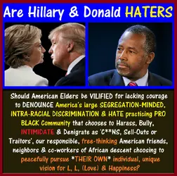 Hillary Clinton, Dobald Trump, Ben Carson VILIFY.webp Hillary Clinton, Dobald Trump, Ben Carson VILIFY.webp