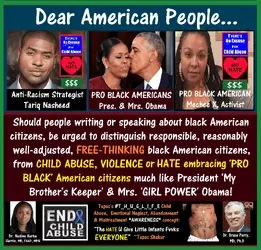 Barack Michelle Obama, DISTINGUISH Tariq Nasheed, Mechee X,.webp