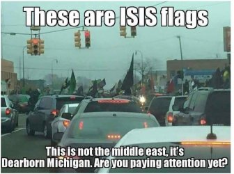 ````ISIS flags in Michigan.jpg