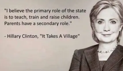 hillary takes a village.webp
