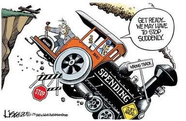 $train wreck on spending.webp