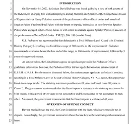 pelosi memorandum sentencing introduction.webp