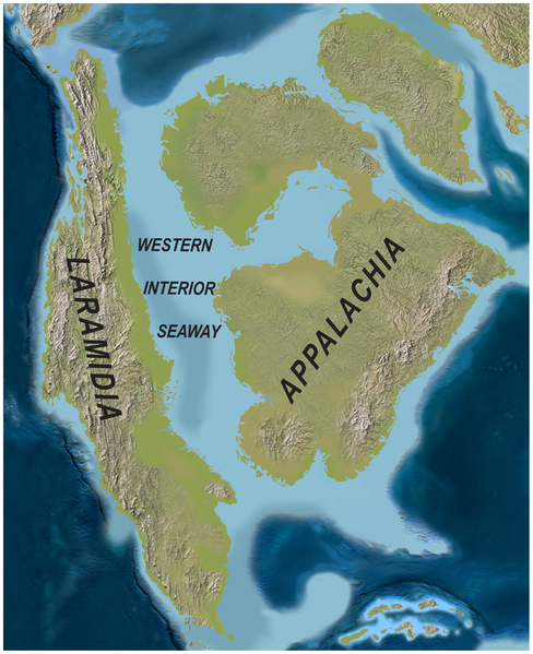 488px-North_America_Late_Cretaceous_%28~75mya%29_Western_Interoir_Seaway_map_PLoS_ONE.png