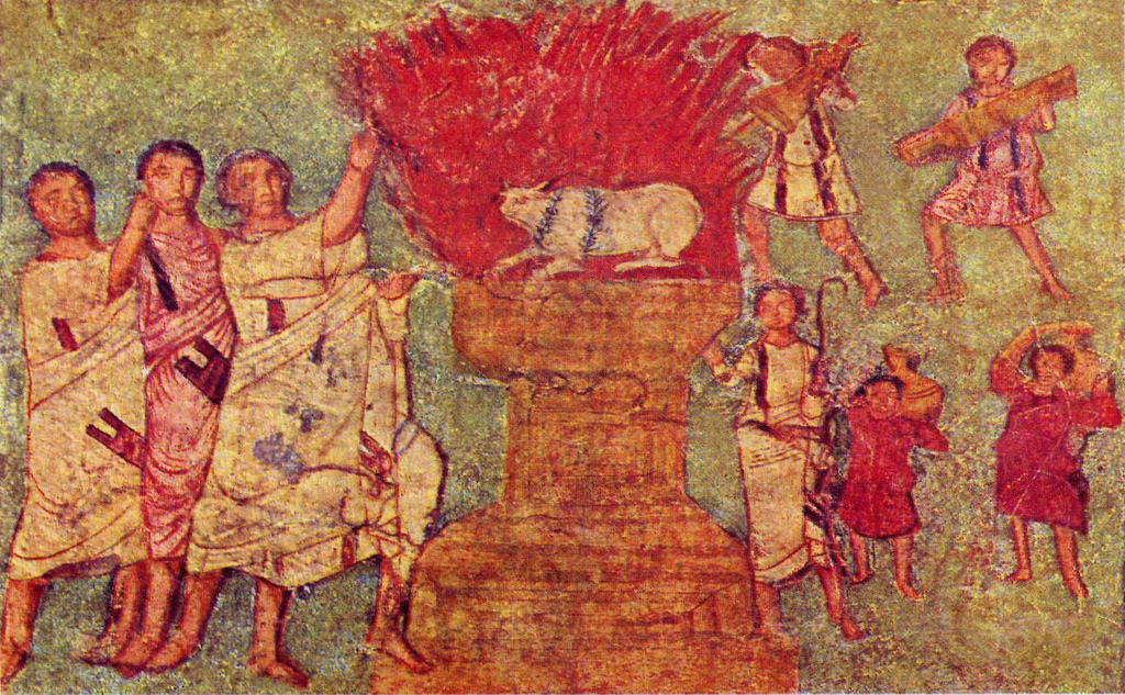 Dura_Europos_fresco_worshipping_gold_calf.jpg
