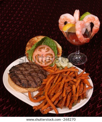stock-photo-hamburger-with-sweet-potato-french-fries-and-shrimp-cocktail-268270.jpg